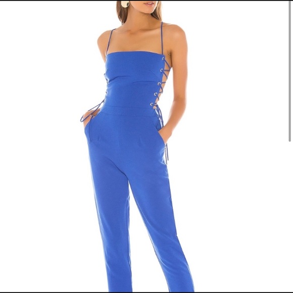 superdown Pants - Superdown - Blue Jumpsuit